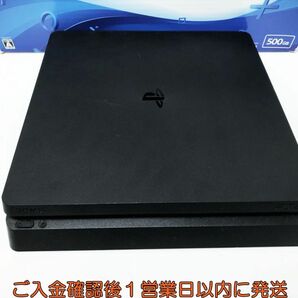 【1円】PS4 本体 セット 500GB ブラック SONY PlayStation4 CUH-2100A 初期化/動作確認済 プレステ4 内箱なし G01-420os/G4の画像3
