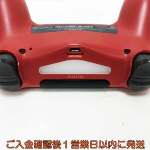 【1円】PS4 純正 ワイヤレスコントローラー DUALSHOCK4 マグマレッド 未検品ジャンク SONY PlayStation4 プレステ4 M01-423tm/F3の画像3