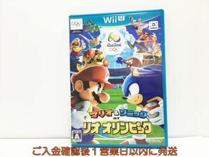 Wii u マリオ&ソニック AT リオオリンピック ゲームソフト 1A0010-046wh/G1