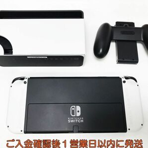 【1円】任天堂 有機ELモデル Nintendo Switch 本体 セット ホワイト 初期化/動作確認済 ニンテンドー スイッチ G09-572sy/G4の画像4