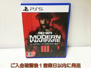 PS5 コール オブ デューティ モダン・ウォーフェア? ゲームソフト プレステ5 状態良好 1A0029-010ek/G1