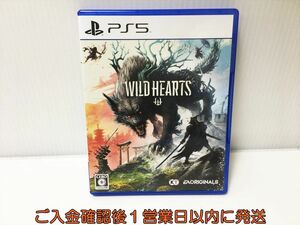 PS5 Wild Hearts ゲームソフト プレステ5 状態良好 1A0019-541ek/G1