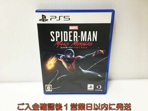 PS5 Marvel’s Spider-Man: Miles Morales ゲームソフト プレステ5 状態良好 1A0019-580ek/G1