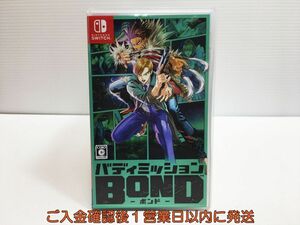 【1円】Switch バディミッション BOND ゲームソフト 状態良好 1A0009-120mk/G1