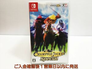 [1 jpy ]Switch Champion Jockey Special game soft condition excellent 1A0009-141mk/G1