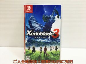 [1 jpy ]Switch Xenoblade3(zeno Blade 3) game soft condition excellent 1A0018-514mk/G1