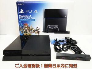 【1円】PS4 本体 セット 500GB ブラック SONY PlayStation4 CUH-1000A 初期化/動作確認済 プレステ4 M04-128yk/G4