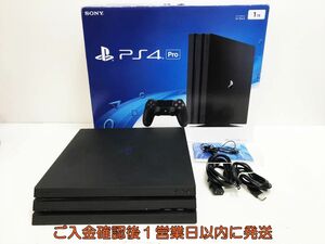 【1円】PS4Pro 本体 セット 1TB ブラック SONY PlayStation4 CUH-7000B 初期化/動作確認済 プレステ4 M04-120yk/G4