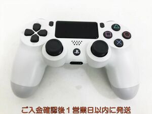 【1円】PS4 純正 ワイヤレスコントローラー DUALSHOCK4 ホワイト 未検品ジャンク SONY PlayStation4 H09-449kk/F3