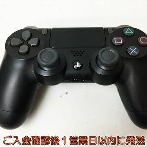 【1円】PS4 純正 ワイヤレスコントローラー DUALSHOCK4 ブラック 未検品ジャンク SONY Playstation4 プレステ4 J03-019rm/F3の画像1