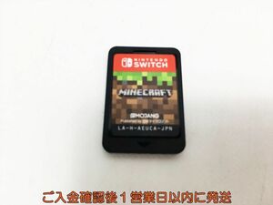 【1円】Switch Minecraft (マインクラフト) スイッチ ゲームソフト ケースなし 1A0414-350ka/G1