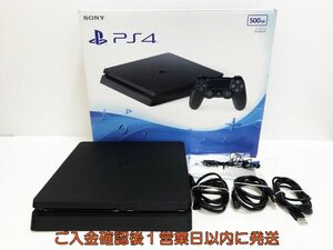 【1円】PS4 本体 セット 500GB ブラック SONY PlayStation4 CUH-2000A 初期化/動作確認済 プレステ4 J09-340yk/G4