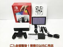 【1円】任天堂 有機ELモデル Nintendo Switch 本体 セット ホワイト 初期化/動作確認済 ニンテンドー スイッチ K03-607os/G4_画像1