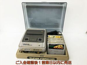 [1 jpy ] nintendo Super Famicom body soft set sale set not yet inspection goods Junk i der. day .... school. .. story etc. DC04-060jy/G4