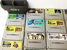 【1円】スーパーファミコン ソフト まとめ売り セット 未検品ジャンク マリオ ドンキーコング ロックマン ゴエモン等 DC04-067jy/G4_画像5