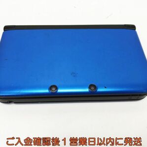 【1円】ニンテンドー3DSLL 本体 ブルー/ブラック 任天堂 SPR-001 未検品ジャンク 3DS LL K06-027tm/F3の画像1