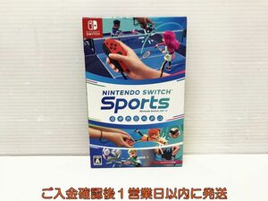 【1円】Switch ソフト Nintendo Switch Sports ニンテンドースイッチスポーツ レッグバンド付き K06-012tm/F3