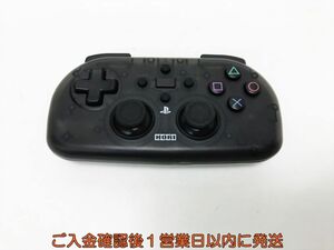 【1円】PS4 HORI製 ホリ ワイヤレスコントローラーライト クリアブラック 未検品ジャンク プレステ4 K06-016tm/F3