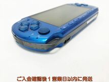 【1円】SONY PlayStation portable 本体 PSP-3000 ブルー 初期化 未検品ジャンク バッテリーなし 画面ヤケ K06-025tm/F3_画像2