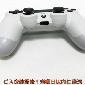 【1円】PS4 純正 ワイヤレスコントローラー DUALSHOCK4 ホワイト 未検品ジャンク SONY PlayStation4 L03-625tm/F3の画像2