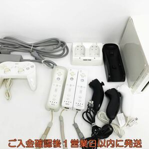 【1円】任天堂 ニンテンドーWii 本体 周辺機器 セット まとめ売り 未検品ジャンク リモコン ハンドル等 F08-990yy/G4の画像1