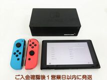 【1円】任天堂 Nintendo Switch 本体 セット ネオンブルー/ネオンレッド 初期化/動作確認済 見える物のみ L09-010kk/F3_画像3