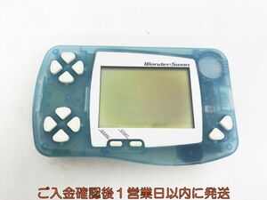 【1円】BANDAI ワンダースワン 本体 水色 ブルー系 SW-001 未検品ジャンク Wander Swan L09-044kk/F3