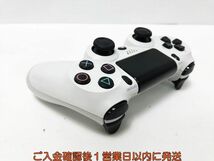 【1円】PS4 純正 ワイヤレスコントローラー DUALSHOCK4 ホワイト 未検品ジャンク SONY PlayStation4 L07-556os/F3_画像4