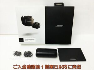 【1円】BOSE SOUNDSPORT FREE 完全ワイヤレスイヤホン ブラック 未検品ジャンク ボーズ J04-594rm/F3