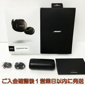 【1円】BOSE SOUNDSPORT FREE 完全ワイヤレスイヤホン ブラック 未検品ジャンク ボーズ J04-594rm/F3の画像1