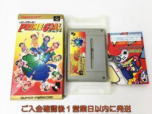 【1円】スーパーファミコン Jリーグサッカー プライムゴール ゲームソフト 箱付き 未検品ジャンク SFC スーファミ H02-605rm/F3