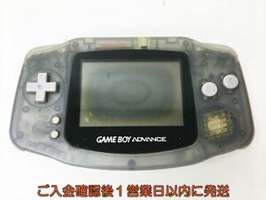 【1円】任天堂 ゲームボーイアドバンス 本体 ミルキーブルー AGB-001 未検品ジャンク GBA 裏蓋なし H02-628rm/F3