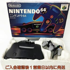 【1円】任天堂 ニンテンドーロクヨン 本体 セット N64 未検品ジャンク レトロゲーム機 ニンテンドウ64 DC11-009jy/G4の画像1