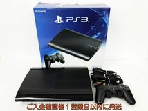 【1円】PS3 本体 セット 500GB ブラック SONY PlayStation3 CECH-4300C 初期化済 未検品ジャンク プレステ3 DC09-862jy/G4_画像1