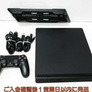 【1円】PS4 本体 セット 500GB ブラック SONY PlayStation4 CUH-2100A 初期化/動作確認済 ソニー プレステ4 G09-583sy/G4の画像1