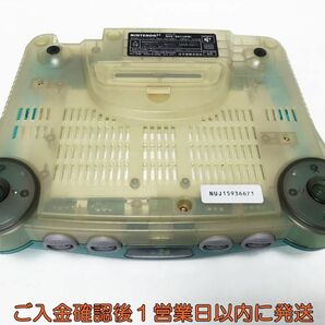 【1円】任天堂 ニンテンドウ64 ニンテンドー64 N64 NUS-001 ゲーム機本体 クリアブルー 未検品ジャンク F09-868tm/G4の画像5