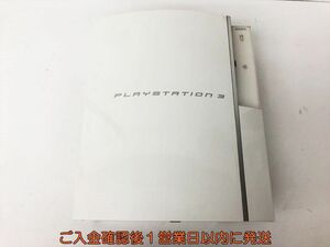 【1円】PS3 本体 40GB ホワイト SONY PlayStation3 CECHH00 未検品ジャンク プレステ3 DC05-959jy/G4