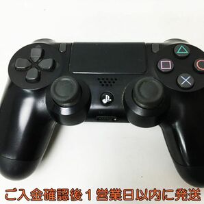 【1円】PS4 純正 ワイヤレスコントローラー DUALSHOCK4 ブラック 未検品ジャンク SONY Playstation4 プレステ4 J06-846rm/F3の画像1