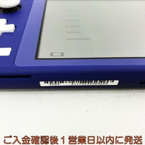 【1円】任天堂 Nintendo Switch Lite 本体 ブルー 初期化/動作確認済 ニンテンドースイッチライト 若干画面ヤケ M05-123kk/F3の画像5