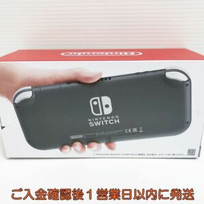 未使用 任天堂 Nintendo Switch 本体/箱 セット グレー ゲーム機本体 スイッチライト 未使用品 L01-407yk/F3の画像4