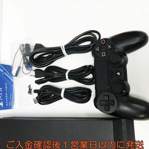 【1円】PS4 本体/コントローラー セット 500GB ブラック SONY PlayStation4 CUH-1100A 未検品ジャンク HDD欠品 M02-375os/G4の画像2