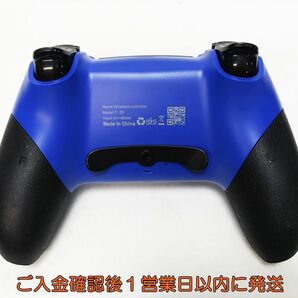 【1円】PS4 対応 ワイヤレスコントローラー DualSense風 ブルー T-29 動作確認済 社外製 L01-404yk/F3の画像5