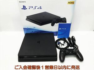 【1円】PS4 本体 セット 500GB ブラック SONY PlayStation4 CUH-2100A 初期化/動作確認済 タバコ臭 L03-648tm/G4