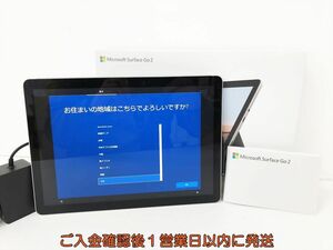 [1 иен ]Microsoft Surface Go 2 Windows планшет корпус комплект Pentium Gold 64GB 4GB рабочее состояние подтверждено аккумулятор износ DC06-338jy/G4