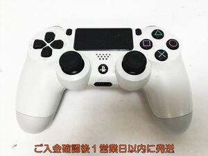 【1円】PS4 純正 ワイヤレスコントローラー DUALSHOCK4 ホワイト 未検品ジャンク SONY Playstation4 プレステ4 J02-215yk/F3