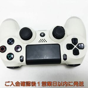 【1円】PS4 純正 ワイヤレスコントローラー DUALSHOCK4 ホワイト 未検品ジャンク SONY Playstation4 プレステ4 J02-217yk/F3の画像3