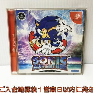 ドリームキャスト ソニックアドベンチャー SEGA ゲームソフト DC Dreamcast 1A0101-648ek/G1の画像1