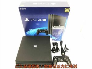 [1 jpy ]PS4Pro body set 2TB black SONY PlayStation4 CUH-7200C the first period ./ operation verification settled M01-537yy/G4