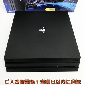 【1円】PS4Pro 本体/箱 モンハン ワールド：アイスボーンマスターエディション CUHJ-10032 初期化/動作確認済 M01-543yy/G4の画像3