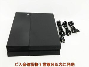 【1円】PS4 本体 500GB ブラック SONY PlayStation4 CUH-1000A 初期化/動作確認済 FW9.50 M04-139yy/G4